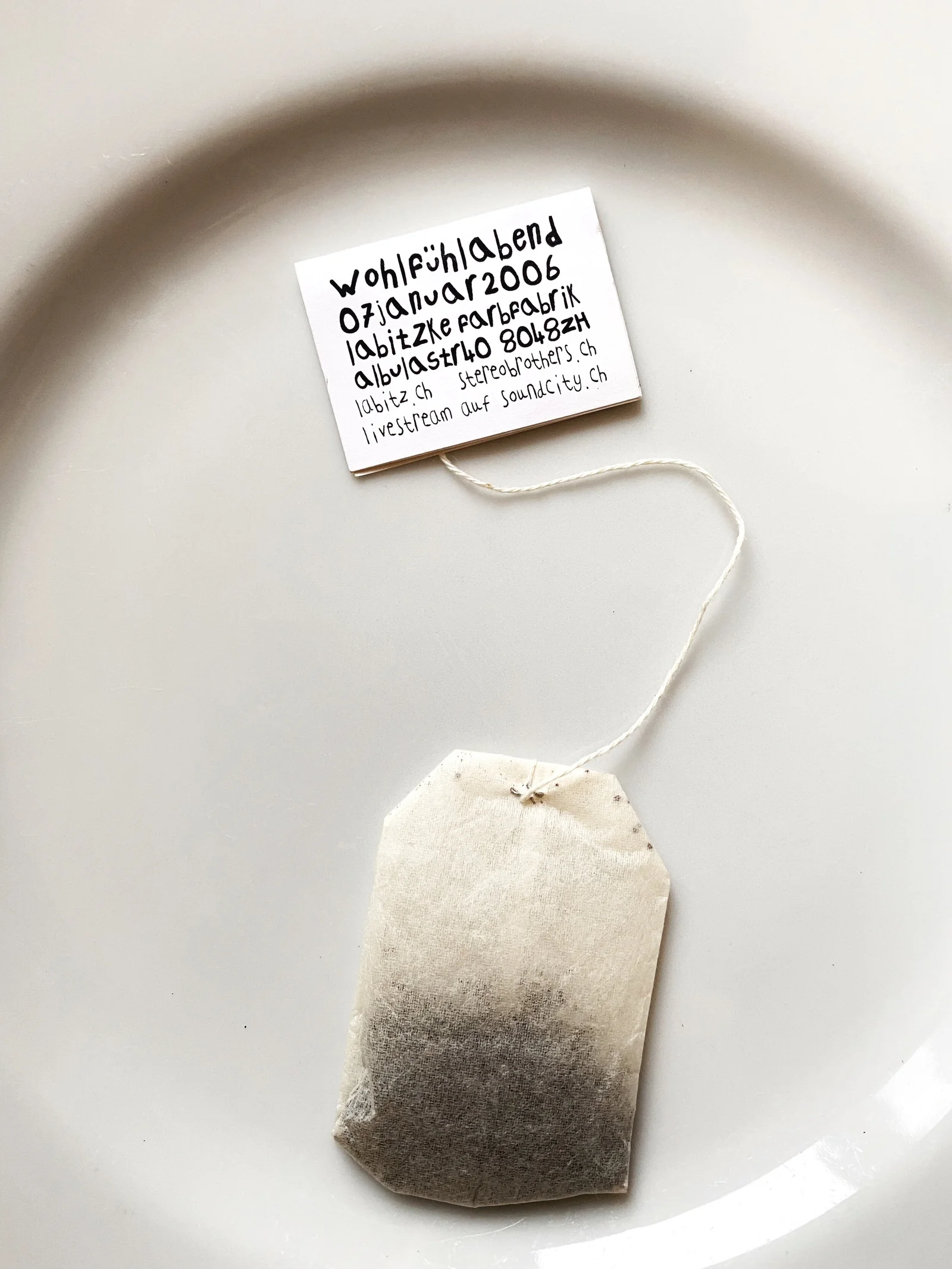 Tea Bag Flyer
