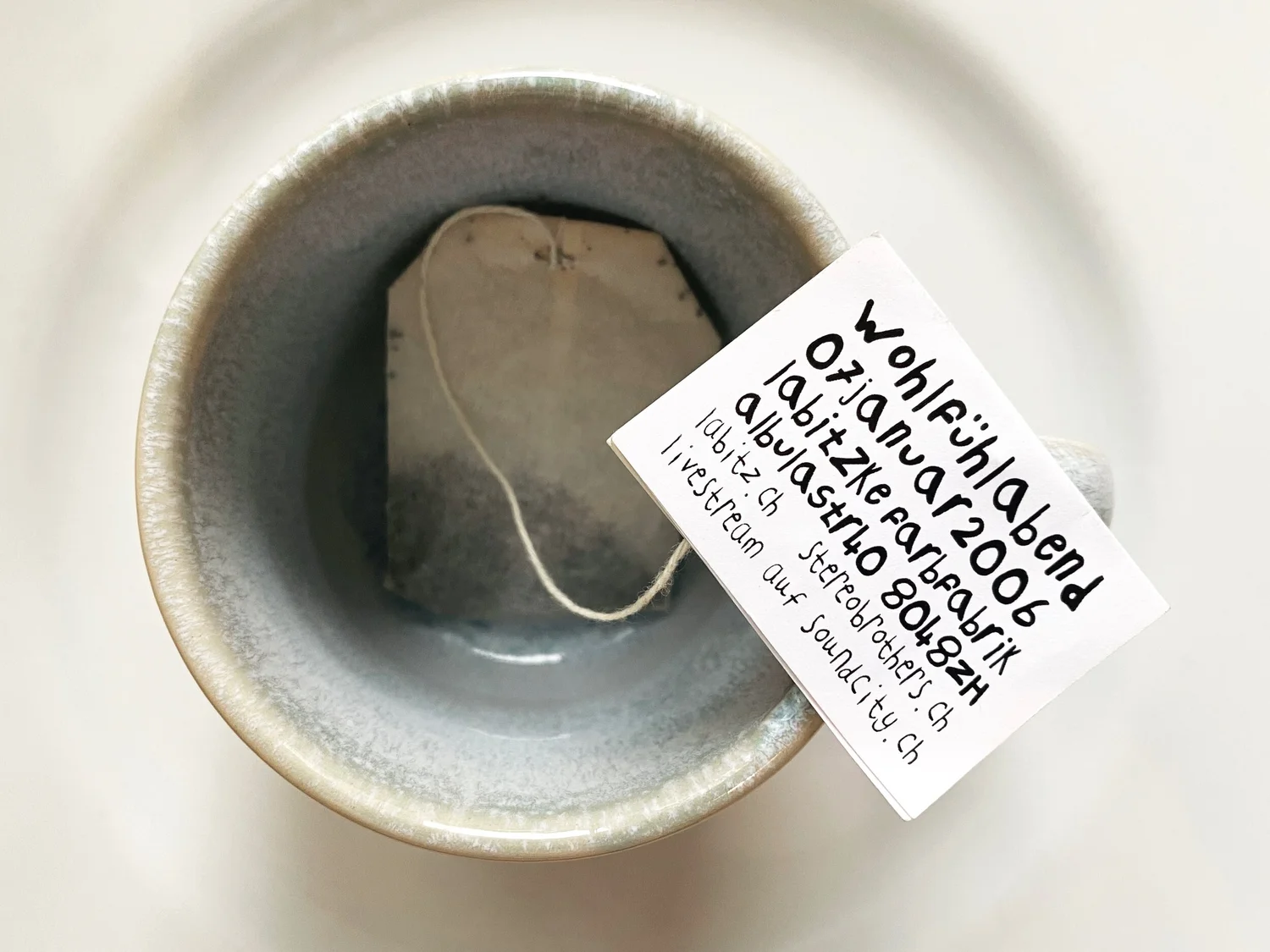 Tea Bag Flyer
