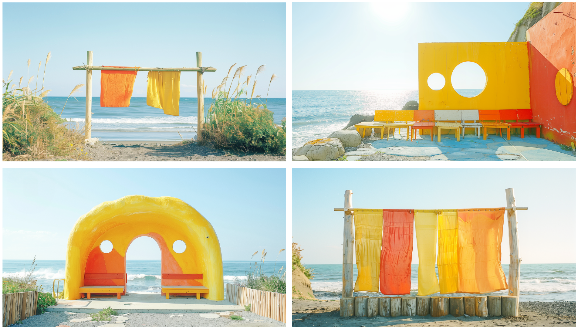 Yellow and Orange